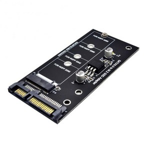 M2 to SATA3 어댑터 카드 변환 NVME 업그레이드 6 Gbps NGFF, 01 black, 1개