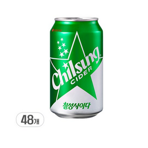 칠성사이다 업소용, 355ml, 48개