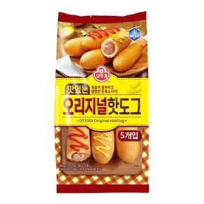 오뚜기 맛있는 오리지널 핫도그 400g x 2봉, 2개