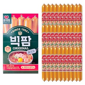 롯데 키스틱 빅팜 오리지널 60g x 30개 / 간식 소시지