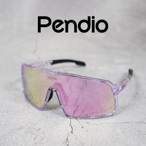 펜디오 새틴 고글 Pendio 스포츠 자전거 고글 변색렌즈, 크리스탈퍼플, 1개