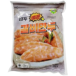 담두 매운갈비만두 1kg, 6개