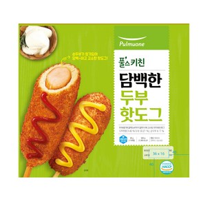 풀무원 담백한 두부핫도그 500g (50gx10개입), 10개, 50g