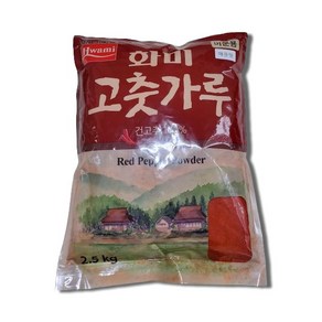 화미 매운맛 미분용 고춧가루, 1개, 2.5kg