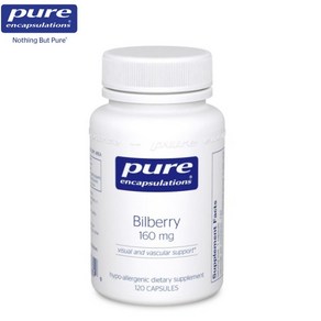 미국 Pue Encapsulations 빌베리 Bilbey 160 mg 120캡슐, 120정, 1개