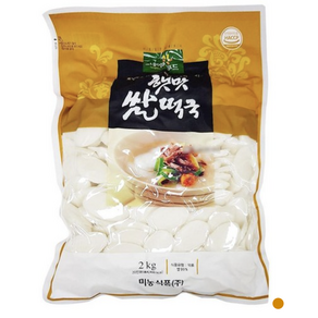 햇맛쌀떡국 2KG미농식품(주), 5개