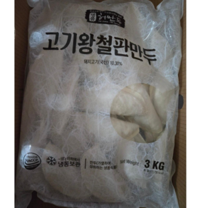 포미 고기왕철판만두 3kg 42개입, 1개