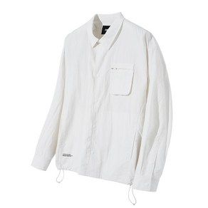 스위브 유니 UTILITY POCKET SHIRTS WHITE LSRSCSA113M