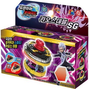 듀얼아머블레이드 카오스데블 SG 배틀팽이, 단품, 1개