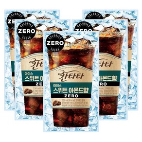 롯데 칸타타 아이스 스위트아몬드 제로 230ml x 50팩, 50개