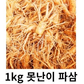 못난이 인삼 5년근 1kg 파지 인삼 홍삼용 인삼파삼1kg 금산인삼파삼1kg 수삼파삼 못난이인삼1kg, 1kg 인삼 파삼 세척( 0 ), 1개