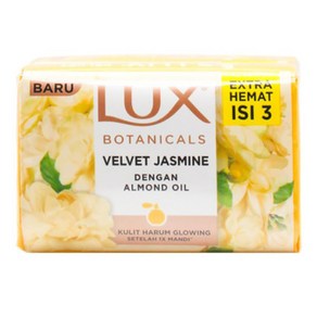 LUX 화이트 벨벳 자스민 바 비누 100g (3개), 100g