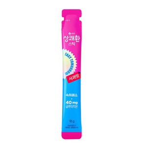 큐원 상쾌환 스틱 사과맛, 18g, 40개