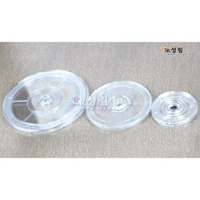 성림아크릴 아크릴 회전판 디스플레이 회전대 회전 원판 정리대 100mm, 1개