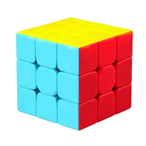 [생각치이] 치이3x3x3큐브 두뇌개발 큐브맞추기 사고력, 1개