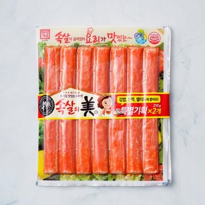 [메가마트]한성 속살의 미 맛살 210g*2개, 210g, 2개