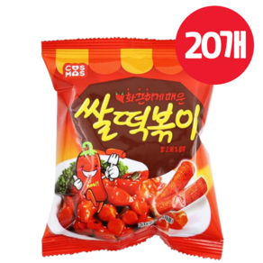 코스모스제과 쌀떡볶이, 50g, 20개