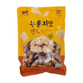 칠성제과 누룽지맛캔디 280g, 1개