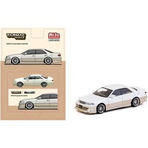 Tamac Woks Models Mak II JZX100 버텍스 RHD (오른손 드라이브) 화이트 메탈릭 앤 베이지 글로벌 64 시리즈 1/64 다이캐스트 모델 by T6, 1개