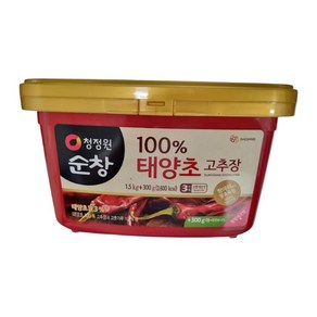 순창햇살담은태양초고추장 1.5KG+300G/청정원, 1개