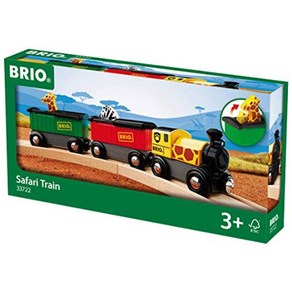 BRIO (브리오) WORLD 사파리 트레인 3량 편성 [ 기관차 장난감 ] 33722