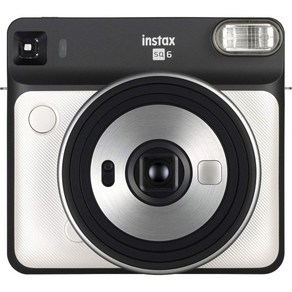 instax Squae SQ6 인스턴트 카메라 그래파이트 그레이, Base_White, 1개