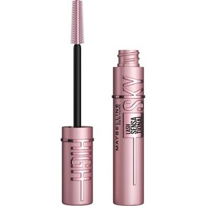 Maybelline Lash Sensational Sky High Washable Masc 메이블린 래쉬 센세셔널 스카이 하이 워셔블 마스카라 메이크업 볼륨 길이 정의 컬링, 1개, WASHABLE VERY BLACK