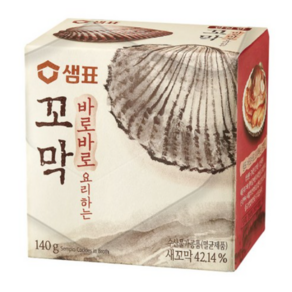 샘표 꼬막 통조림, 140g, 1개