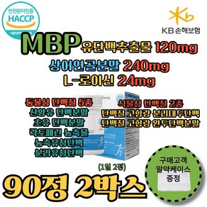 콘드로이친MBP 콘드로이친1200 엠비피 MBP효능 콘드로이친황산 무릎연골영양제 MBP추천, 2박스, 90정