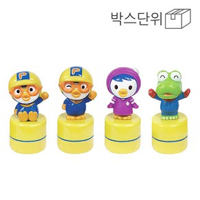 PAGO 고무인닷컴 뽀로로 피규어 칭찬스탬프 1BOX (12P) 애기 아이 유아 도장 놀이 칭찬 스템프, 1개