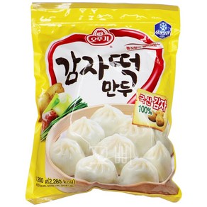 오뚜기 감자떡 고기만두, 1개, 1.2kg