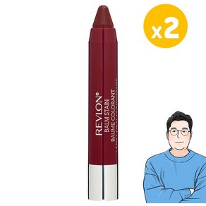 Revlon 레브론 컬러버스트 밤 스테인 로맨틱 립스틱 045, 2개