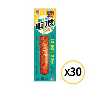 사조오양 불고기맛후랑크 70g 소세지 핫바 간식, 30개