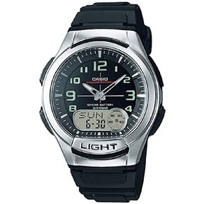 CASIO 카시오 컬렉션 손목 시계 AQ-180W-1BJH 남성용 블랙 일본 발매