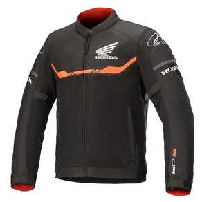 알파인스타 자켓 HONDA T-SPS AIR JKT BLACK BRIGHT RED, M