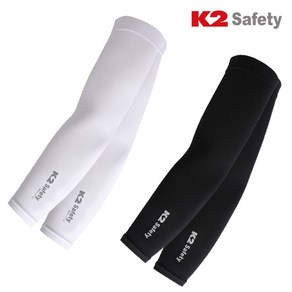 K2 SAFETY 베이직 팔토시 쿨토시 2세트, K2 블랙 + 화이트, 2개