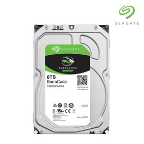 씨게이트 바라쿠다 8TB 하드디스크 HDD ST8000DM004, 기본