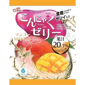 애플망고젤리 일본 곤약 젤리 16g 6개입 x12봉지, 12개, 96g