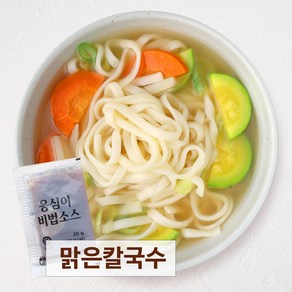 [세이브밀] 맑고 시원한 강원도 생면 감자 칼국수+해물 비법소스 7인분 대용량 세트, 1.19kg, 2세트