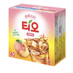 티오 아이스티 복숭아맛