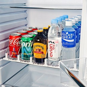 5To 냉장고 자동 캔 음료 트레이 편의점 음료수 디스펜서 맥주 캔맥주 정리, 5열, 1개
