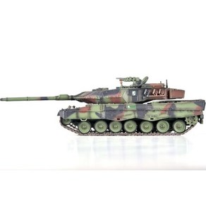 다이캐스트 Panzekampf 1/72 Leopad 2A6NL 네덜란드 NATO 삼색 위장 Leopad2A6 완성 탱크, 1개