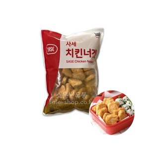 [씨기프트]사세 버팔로윙 외 스틱 너겟 텐더 가라게 새우튀김, 1kg, 1개