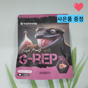 지렙 G-REP 슈퍼푸드 무화과맛 녹십자수의약품, 1개, 100g