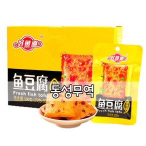 (동성무역) 어두부 바베큐맛 25g*20 (간식 증정), 25g, 20개