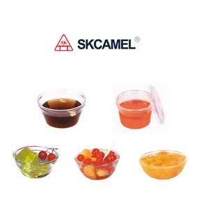 SKCAMEL 빙수볼 아이스크림 샐러드볼 화채 디저트 빙수그릇 샤벳볼, 튤립볼, 소소, 투명색, 1개