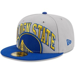 [해외] 995732 뉴에라 모자 NBA 골든스테이트 워리어스 팁오프 59FIFTY Fitted Hat Gay/Royal