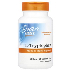 닥터스베스트 L-Tryptophan with TryptoPure 500 mg 90 식물성 캡슐