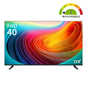 디엑스 FHD LED TV, 100cm(40인치), D400XFHD, 스탠드형, 고객직접설치