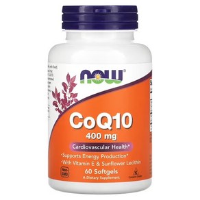 나우푸드 CoQ10 400mg 소프트젤 60정, 1개